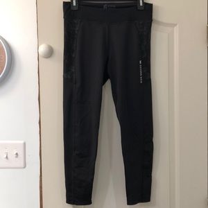 Second Skin black athletic leggings